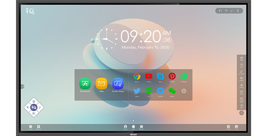 Discover the World’s Only Dual-Camera Integrated Interactive Flat Panel