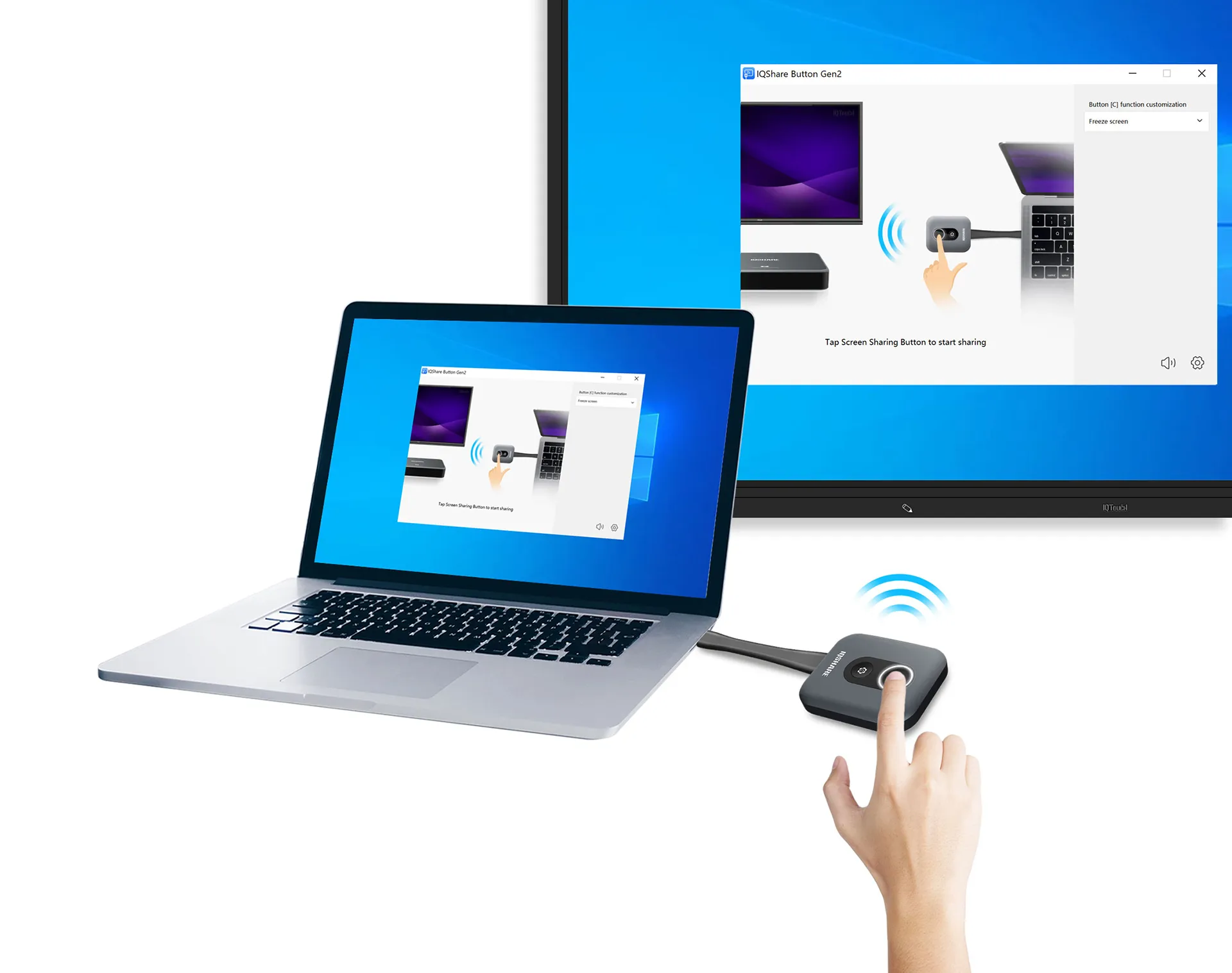 Unveiling IQShare Button Gen2: A Revolution in Screen Mirroring