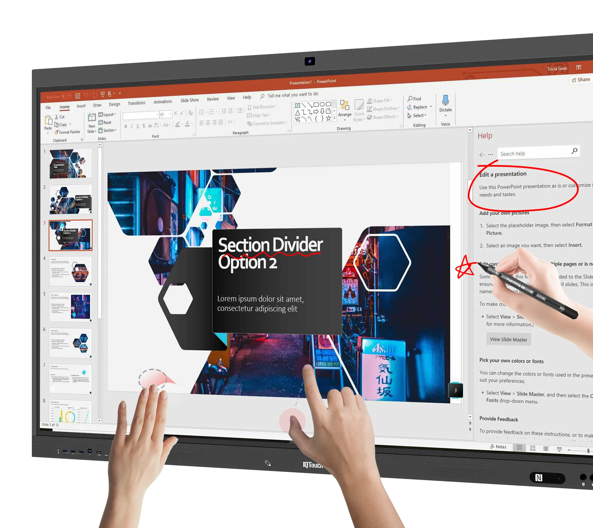 7 Reasons to Choose IQTouch TE1200 Pro Interactive Flat Panel
