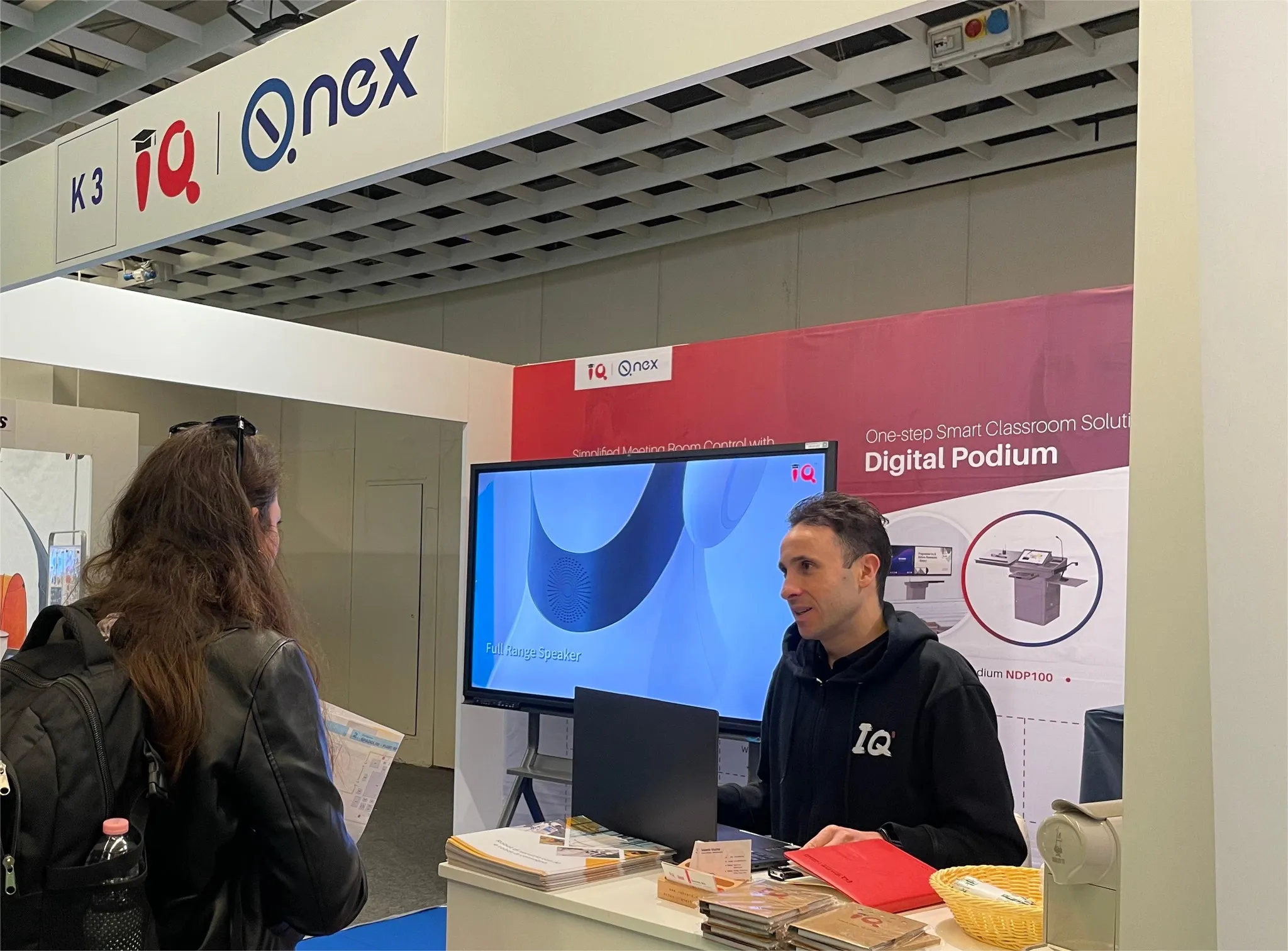 IQ&Q-NEX Reflects on a Resounding Success at Didacta Italia 2024